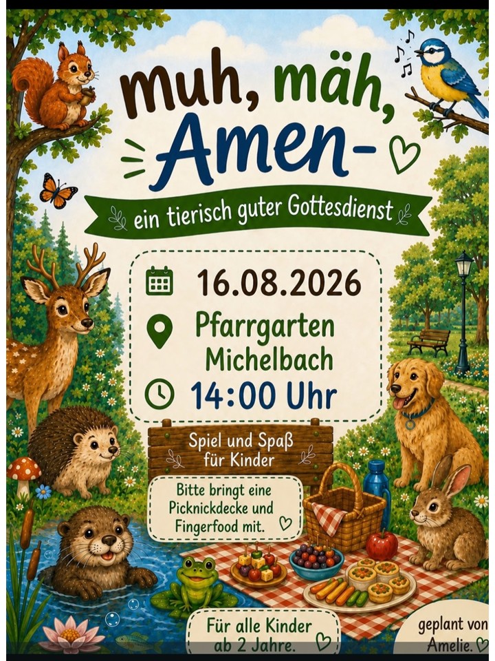 Kleinkindevent Muh mäh Amen